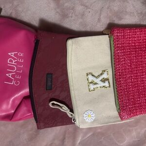 Set of 4 cosmetic bags all excellent condition
